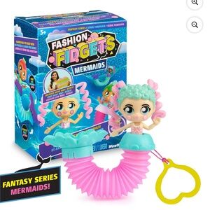 4 PK Mermaids Toy - Pink and Blue